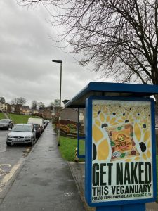 Barnstaple Advertising Shelter 4 Panel 4 Gorwell Road outside 45