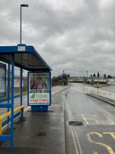 Barnstaple Advertising Shelter 47 Panel 3 Sticklepath Avenue opposite Halfords