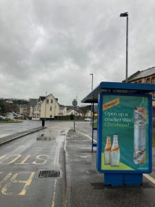 Barnstaple Advertising Shelter 47 Panel 4 Sticklepath Avenue opposite Halfords