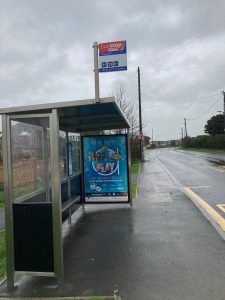 Barnstaple Advertising Shelter 48 Panel 3 Yelland Road adjacent Tarka Ridge