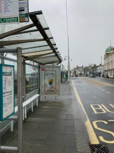 Bideford Advertising Shelter 34 Panel 3 The Quay opposite 20