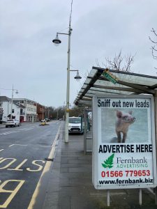 Bideford Advertising Shelter 34 Panel 4 The Quay opposite 20