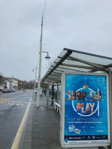 Bideford Advertising Shelter 35 Panel 4 The Quay opposite 17