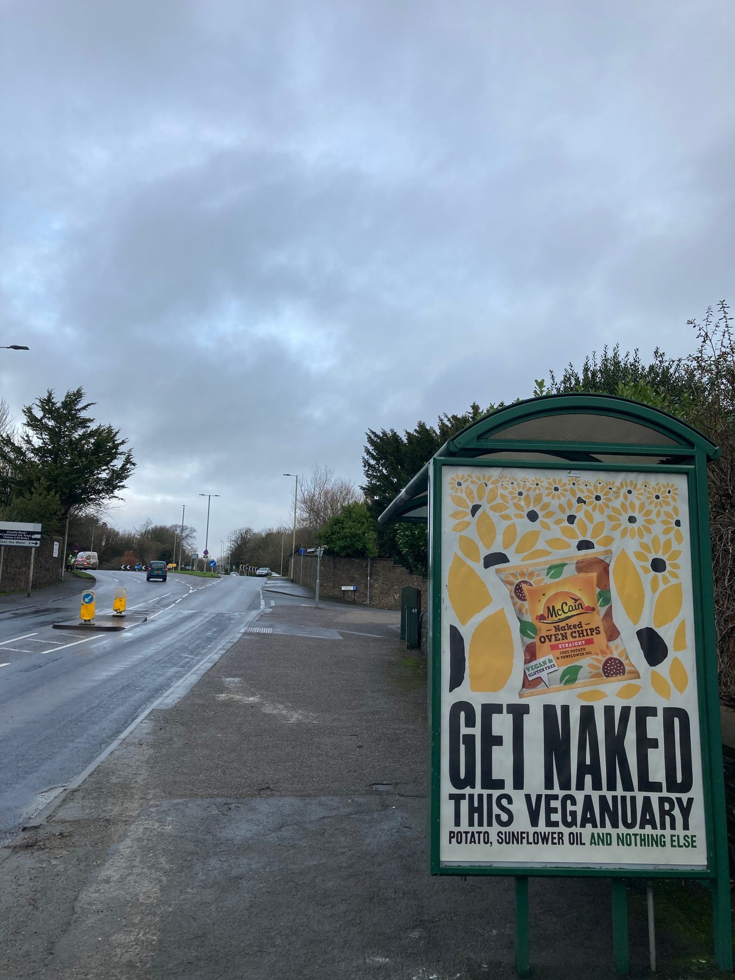 Bideford Shelter 36 Panel 4 Heywood Road adjacent Hanson Park