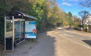 Bodmin Advertising Shelter 80 Panel 3 B3268 St Nicholas Street