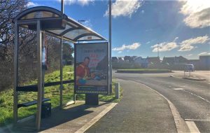 Bodmin Advertising Shelter 82 Panel 3 A389 Dunmere Road