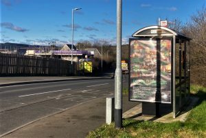 Bodmin Advertising Shelter 82 Panel 4 A389 Dunmere Road