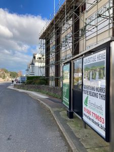 Brixham Advertising Shelter 55 Panel 2 New Road opposite 141 adjacent Midhurst BandB