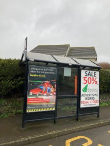 Bude Advertising Shelter 32 Panel 1 A39 Stratton