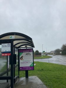 Bude Advertising Shelter 33 Panel 3 A39 Stratton