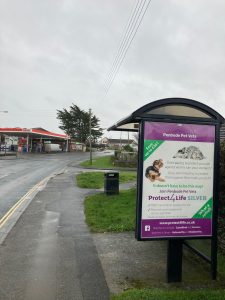 Bude Advertising Shelter 34 Panel 4 Bencoolen Road adjacent Bulleid Way