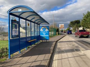 Churston Advertising Shelter 905 Panel 3 Brixham Road opposite Golf Club