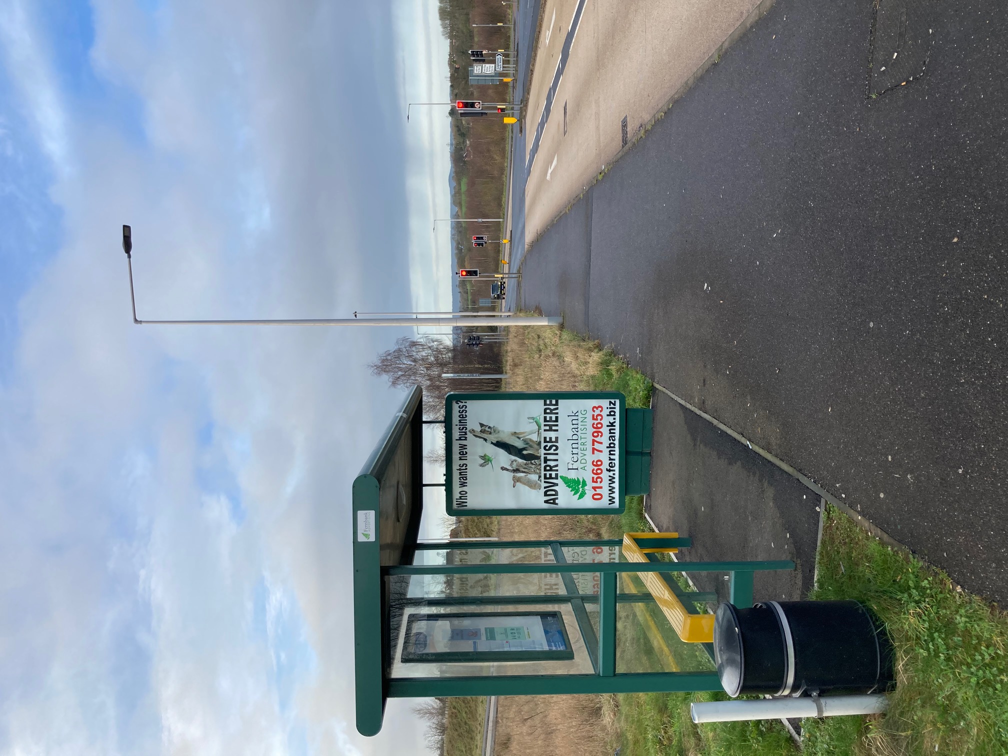 Clyst Honiton Shelter 63 Panel 3 opposite Lidl Distribution and