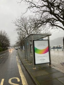 Dartmouth Advertising Shelter 513 Panel 4 B3205 South Embankment Park and Ride