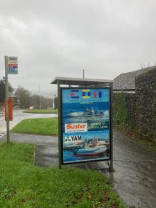 Dartmouth Advertising Shelter 515 Panel 4 A379 Townstal Road adjacent Church Road