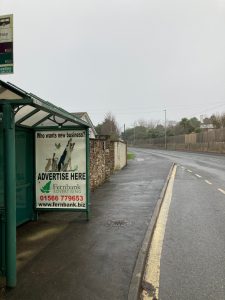 Dawlish Advertising Shelter 805 Panel 3 A379 Cedar Avenue