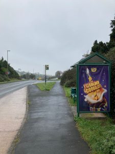 Dawlish Advertising Shelter 806 Panel 4 A379 adajacent John Nash Drive