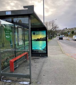 Falmouth Advertising Shelter 24 Panel 3 Draceana Avenue adjacent McDonalds