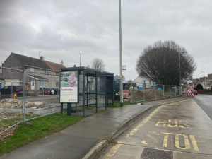 Ivybridge Advertising Shelter 1 Panel 3 Western Road