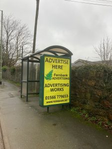 Ivybridge Advertising Shelter 6 Panel 4 Exeter Road adjacent Sportsmans Arms