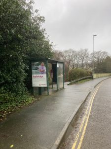 Ivybridge Advertising Shelter 8 Panel 3 Marjorie Kelly Way