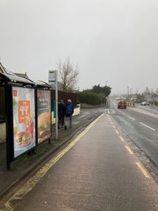 Kingskerswell Advertising Shelter 704 Panel 1 A380 opposite The Chinese