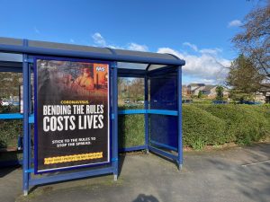 Liskeard Advertising Shelter 93 Panel 1 A390 outside Morrisons