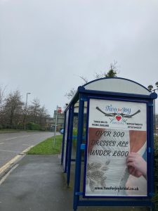 Liskeard Advertising Shelter 93 Panel 4 A390 outside Morrisons