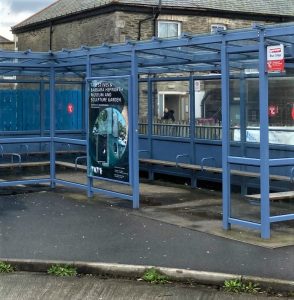 Newquay Advertising Shelter 669 Panel 2 Manor Road Newquay Bus Station (inside large shelter)