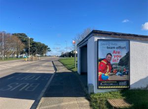 Padstow Advertising Shelter 71 Panel 4 A389 adjacent TESCO