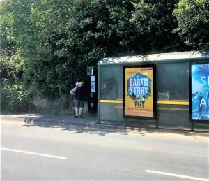 Padstow Advertising Shelter 74 Panel 1 Station Road Town Car Park opposite Town Council