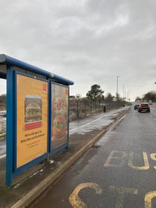 Paignton Advertising Shelter 803 Panel 1 Brixham Road outside Bookham Technologies