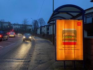 Paignton Advertising Shelter 809 Panel 4 Kings Ash Road A380 adjacent Foxhole Rd