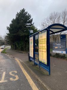 Paignton Advertising Shelter 810 Panel 2 Totnes Road opposite Paignton Zoo