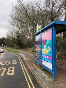 Paignton Advertising Shelter 811 Panel 2 Totnes Road adjacent Paignton Zoo