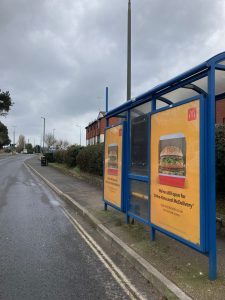 Paignton Advertising Shelter 813 Panel 2 Dartmouth Road opposite Quay West