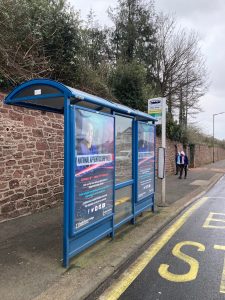 Paignton Advertising Shelter 817 Panel 1 Totnes Road opposite 109