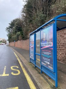 Paignton Advertising Shelter 817 Panel 2 Totnes Road opposite 109