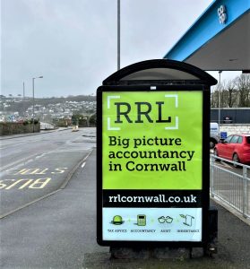 Penzance Advertising Shelter 2 Panel 4 Esplanade ouside Co-Op