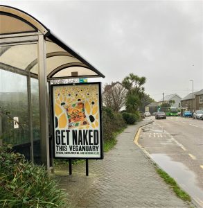 Penzance Advertising Shelter 30 Panel 3 Long Rock opposite Mexico Inn