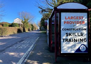 Redruth Advertising Shelter 70 Panel 4 Blowinghouse Hill adjacent South Park