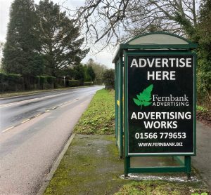 St Austell Advertising Shelter 673 Panel 4 Pentewan Road opposite Tregorrick Road