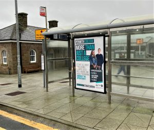 St Erth Advertising Shelter 42 Panel 1 Train Station main entrance
