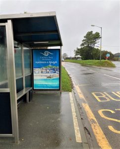 St Ives Advertising Shelter 41 Panel 3 Lelant A3074 Tyringham Road opposite 4