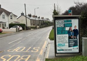 St Ives Advertising Shelter 41 Panel 4 Lelant A3074 Tyringham Road opposite 4