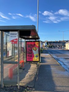 Torpoint Advertising Shelter 17 Panel 3 Ferry Street adjacent Rowing Club