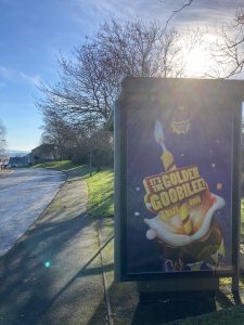 Torpoint Advertising Shelter 19 Panel 4 Goad Avenue opposite Grove Park