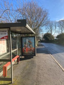 Torpoint Advertising Shelter 21 Panel 3 Trevol Road opposite Pencair Avenue