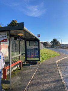 Torpoint Advertising Shelter 27 Panel 3 Trevol Road opposite HMS Raleigh