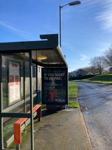 Torpoint Advertising Shelter 29 Panel 3 Trevithick Avenue opposite Penlee Park